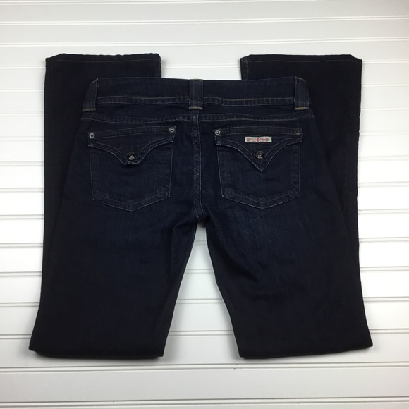 Hudson Boot Cut Dark Wash Jeans - Picture 3 of 8